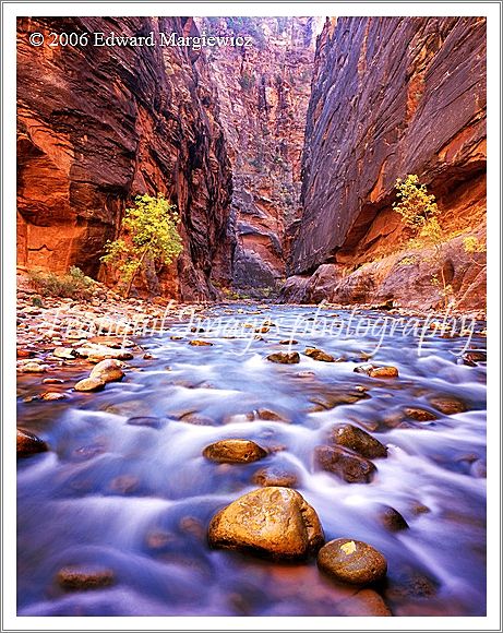 450141D   Rapids in the Virgin Narrows